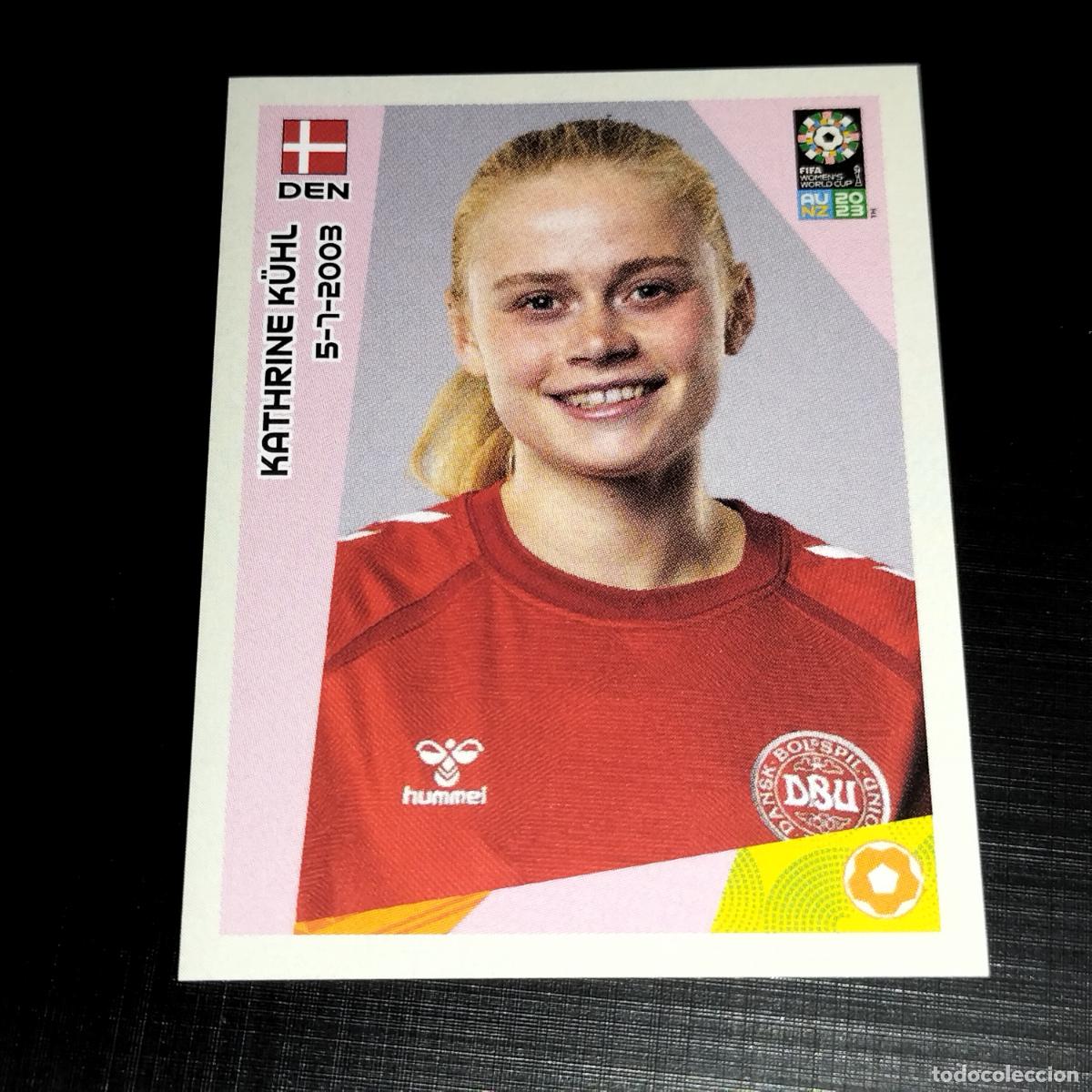 &Aacute;lbum de f&uacute;tbol completo: 252 KATHRINE KUHL DINAMARCA CROMO FIFA WOMEN'S WORLD CUP AU NZ PANINI MUNDIAL FEMENINO 23 2023