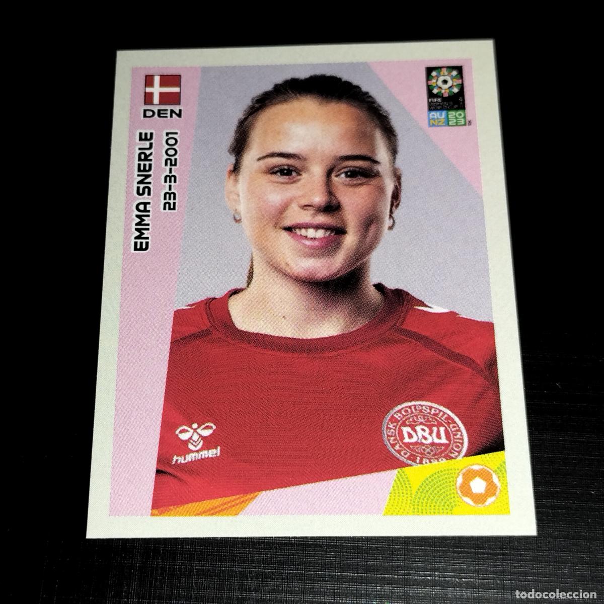 &Aacute;lbum de f&uacute;tbol completo: 254 EMMA SNERLE DINAMARCA CROMO FIFA WOMEN'S WORLD CUP AU NZ PANINI MUNDIAL FEMENINO 23 2023