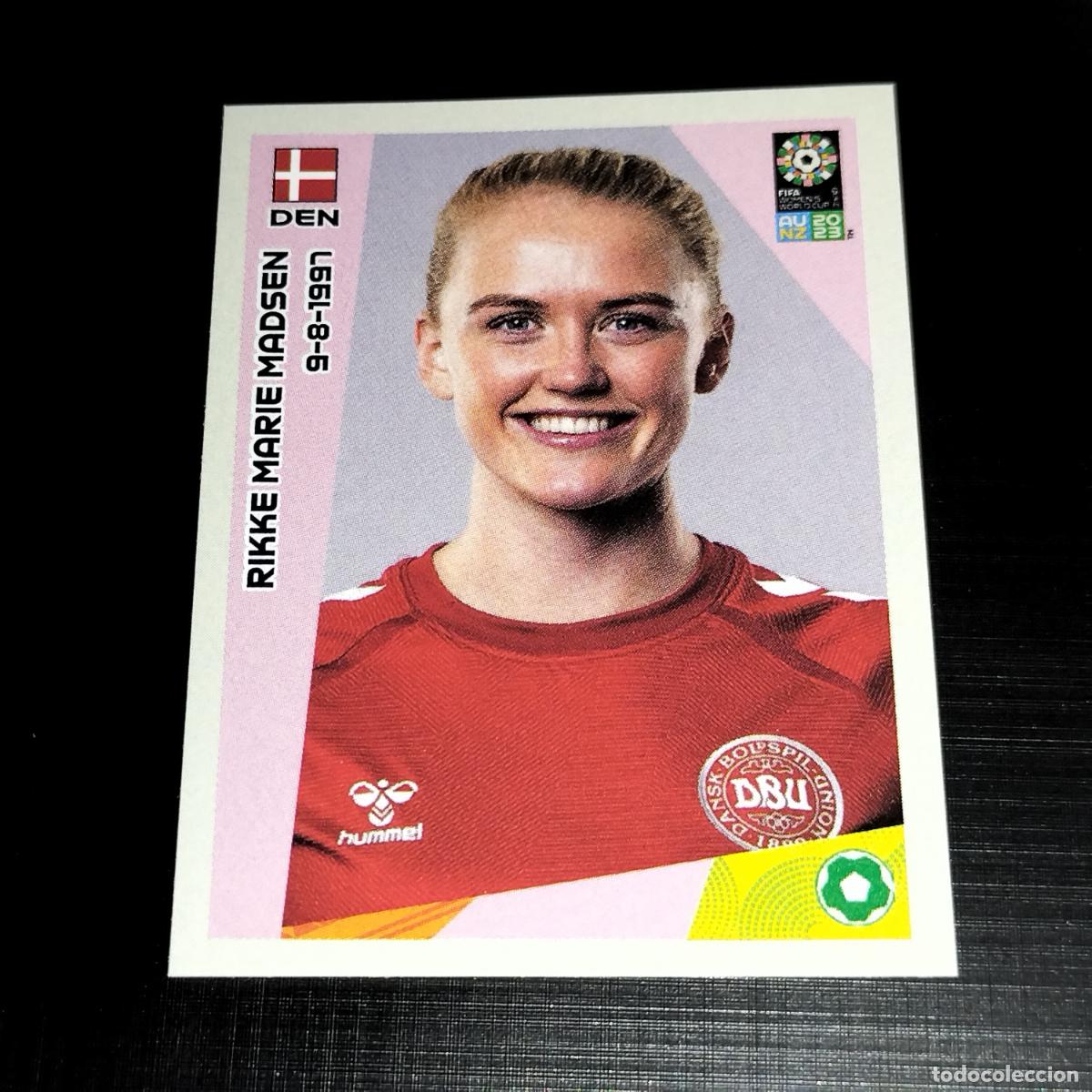 &Aacute;lbum de f&uacute;tbol completo: 258 RIKKE MARIE MADSEN DINAMARCA CROMO FIFA WOMEN'S WORLD CUP AU NZ PANINI MUNDIAL FEMENINO 23 2023