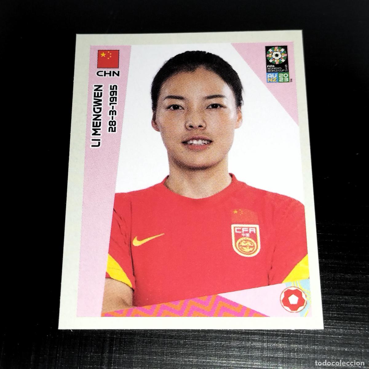 &Aacute;lbum de f&uacute;tbol completo: 263 LI MENGWEN CHINA CROMOS FIFA WOMEN'S WORLD CUP AU NZ PANINI MUNDIAL FEMENINO 23 2023