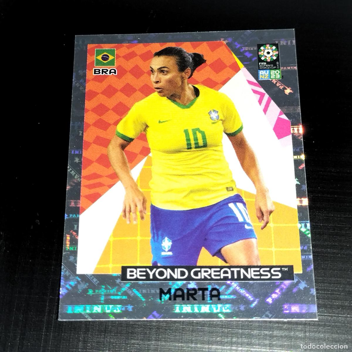 Complete Football Album: 299 MARTA BRASIL CROMOS FIFA WOMEN'S WORLD CUP AU NZ PANINI MUNDIAL FEMENINO 23 2023