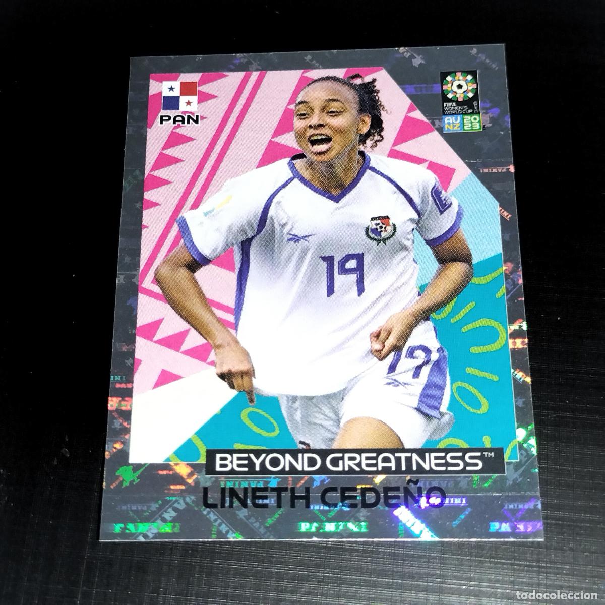 &Aacute;lbum de f&uacute;tbol completo: 300 LINETH CEDE&Ntilde;O PANAMA CROMOS FIFA WOMEN'S WORLD CUP AU NZ PANINI MUNDIAL FEMENINO 23 2023
