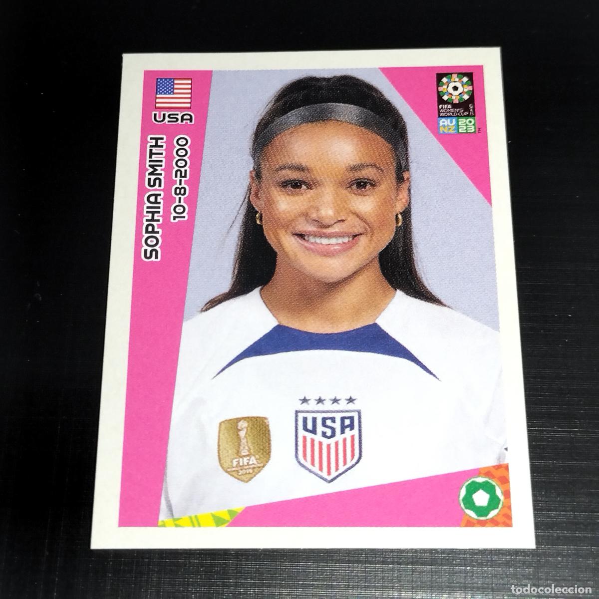 &Aacute;lbum de f&uacute;tbol completo: 323 SOPHIA SMITH USA CROMOS FIFA WOMEN'S WORLD CUP AU NZ PANINI MUNDIAL FEMENINO 23 2023