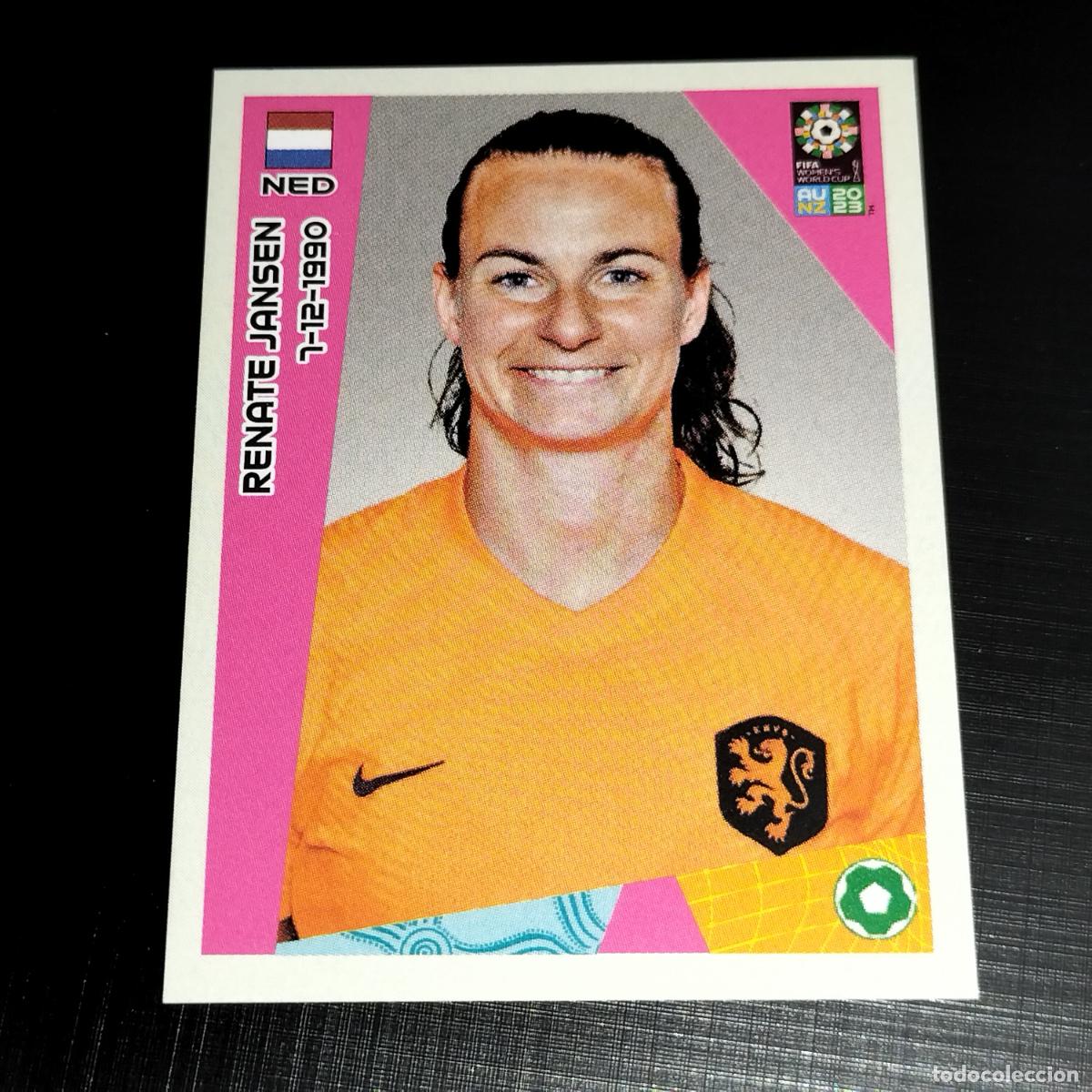 &Aacute;lbum de f&uacute;tbol completo: 356 RENATE JANSEN HOLANDA CROMOS FIFA WOMEN'S WORLD CUP AU NZ PANINI MUNDIAL FEMENINO 23 2023