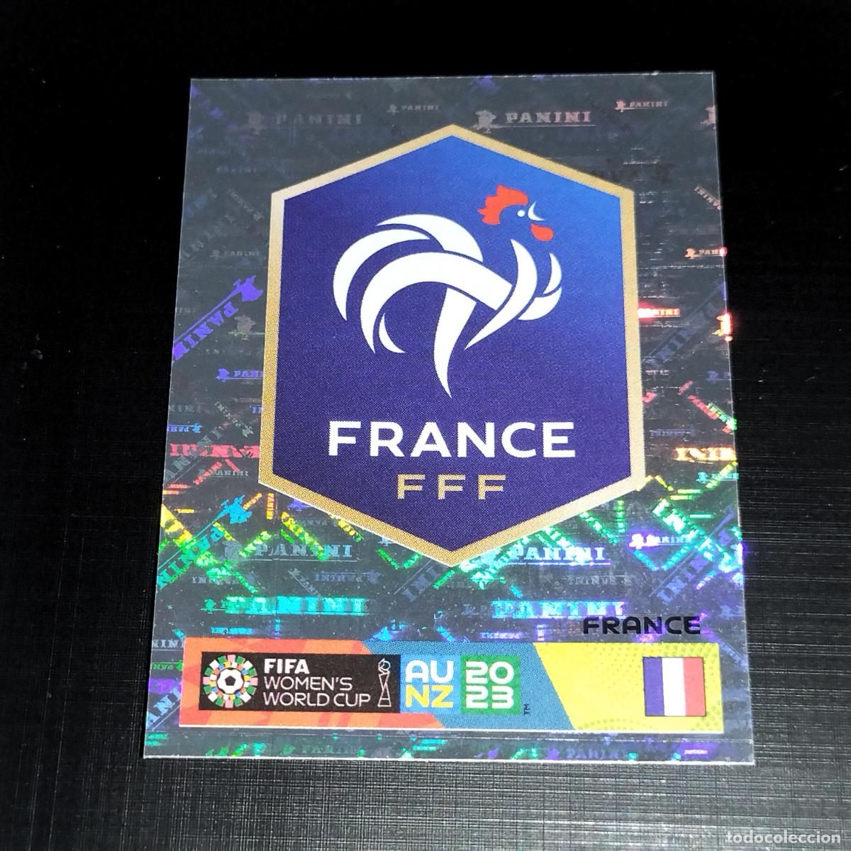 &Aacute;lbum de f&uacute;tbol completo: 377 ESCUDO LOGO FRANCIA CROMOS FIFA WOMEN'S WORLD CUP AU NZ PANINI MUNDIAL FEMENINO 23 2023