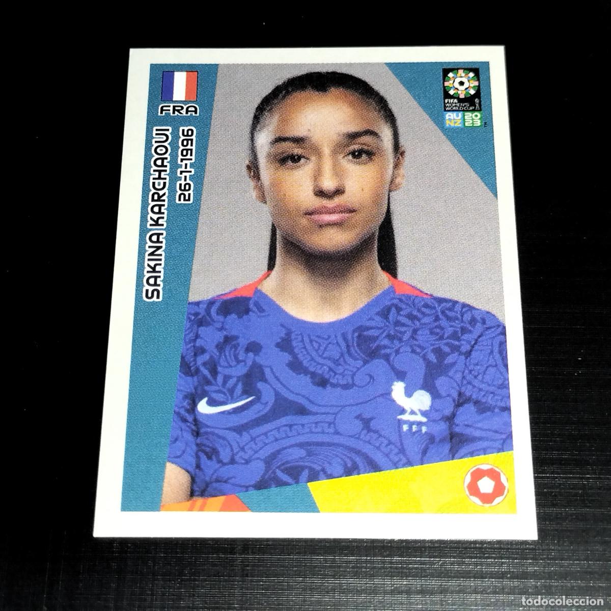 &Aacute;lbum de f&uacute;tbol completo: 380 SAKINA KARCHAOUI FRANCIA CROMOS FIFA WOMEN'S WORLD CUP AU NZ PANINI MUNDIAL FEMENINO 23 2023
