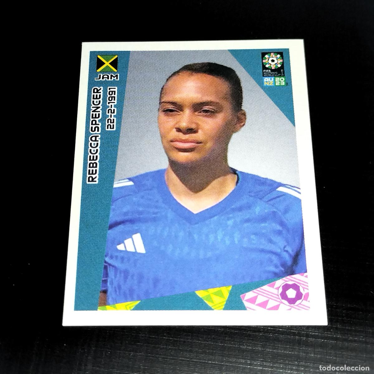 &Aacute;lbum de f&uacute;tbol completo: 395 REBECCA SPENCER JAMAICA CROMOS FIFA WOMEN'S WORLD CUP AU NZ PANINI MUNDIAL FEMENINO 23 2023