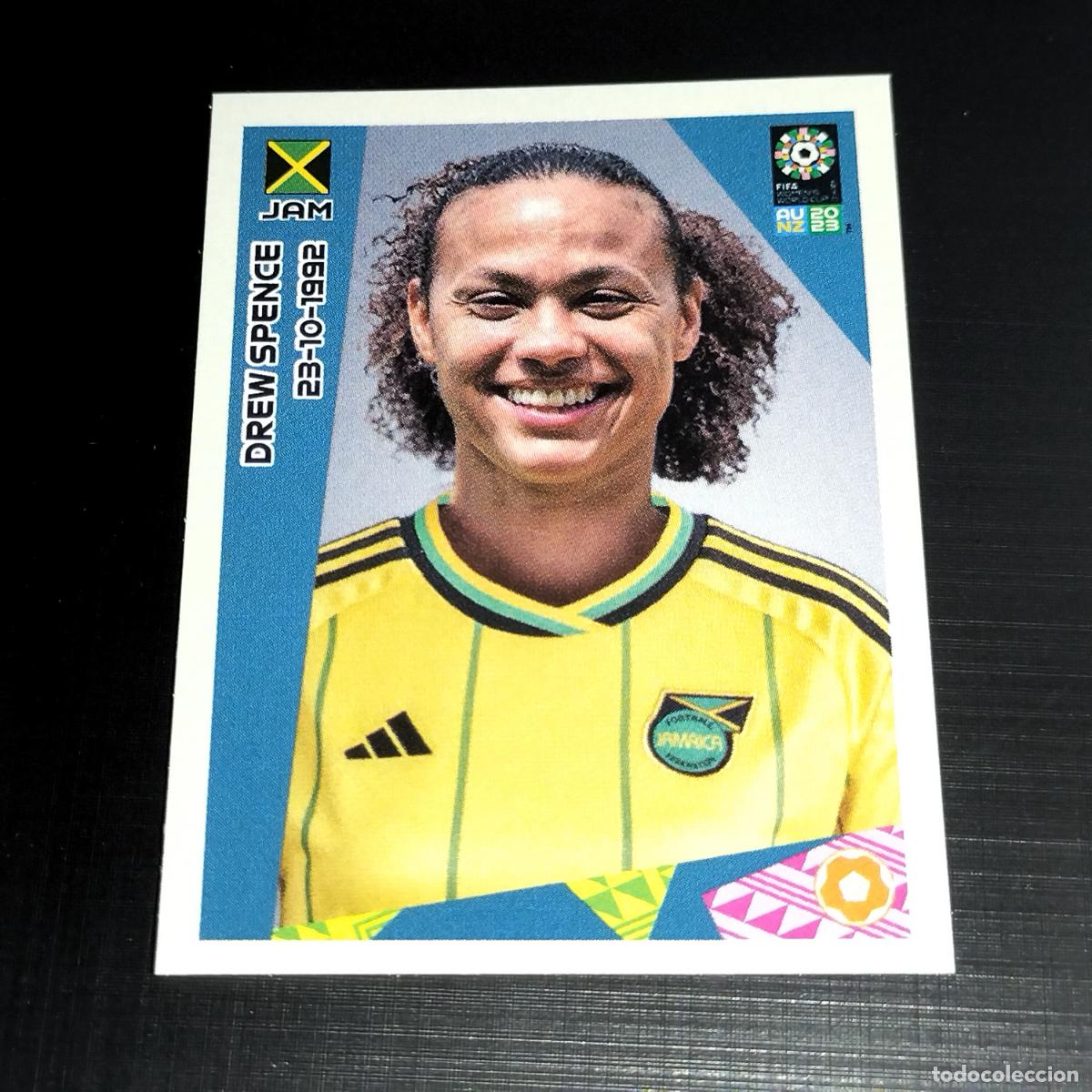 &Aacute;lbum de f&uacute;tbol completo: 401 DREW SPENCE JAMAICA CROMOS FIFA WOMEN'S WORLD CUP AU NZ PANINI MUNDIAL FEMENINO 23 2023