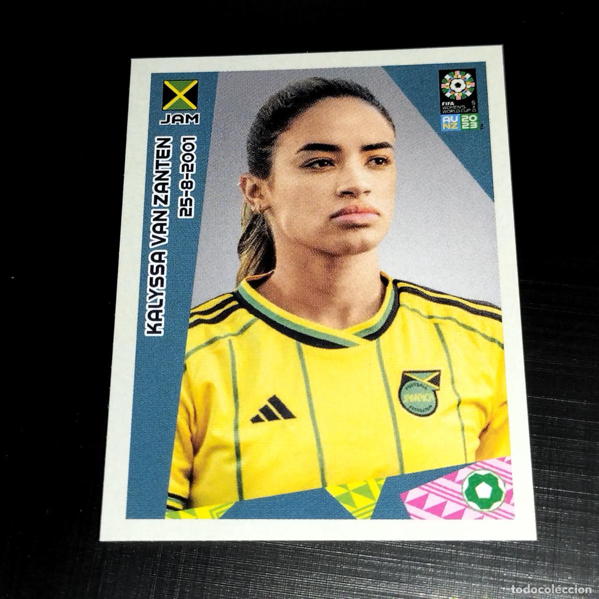 &Aacute;lbum de f&uacute;tbol completo: 403 KALYSSA VAN ZANTEN JAMAICA CROMOS FIFA WOMEN'S WORLD CUP AU NZ PANINI MUNDIAL FEMENINO 23 2023