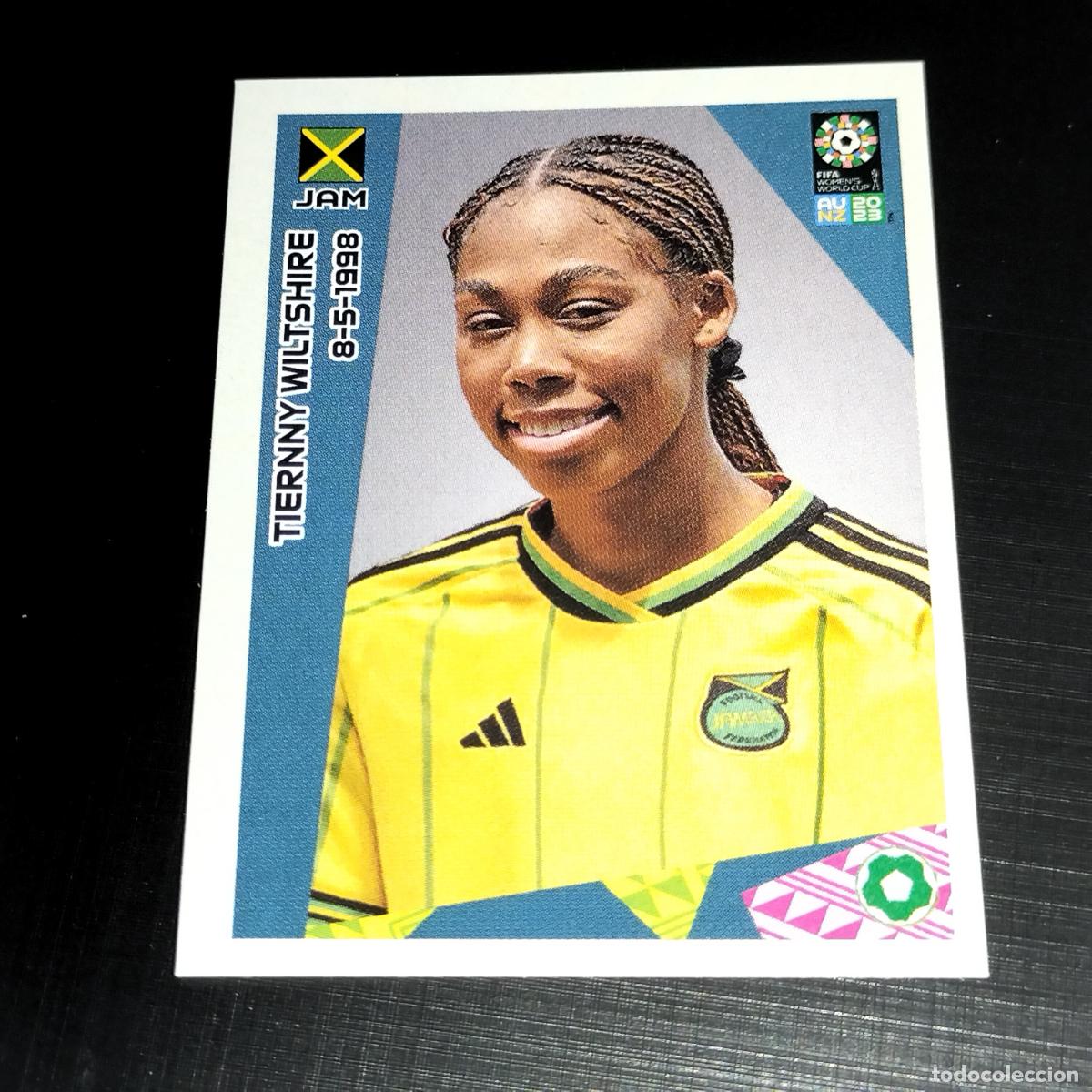 &Aacute;lbum de f&uacute;tbol completo: 407 TIERNNY WILTSHIRE JAMAICA CROMOS FIFA WOMEN'S WORLD CUP AU NZ PANINI MUNDIAL FEMENINO 23 2023