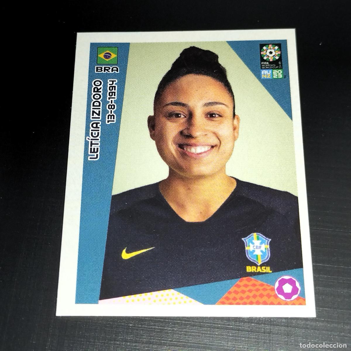 &Aacute;lbum de f&uacute;tbol completo: 412 LETICIA IZIDORO BRASIL CROMOS FIFA WOMEN'S WORLD CUP AU NZ PANINI MUNDIAL FEMENINO 23 2023