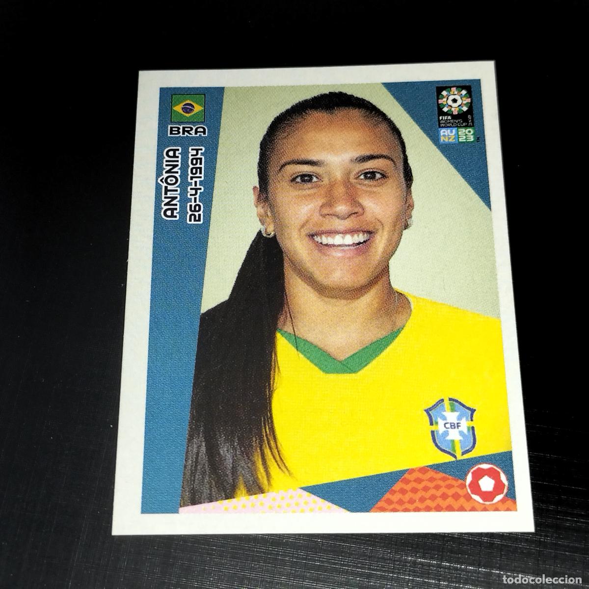&Aacute;lbum de f&uacute;tbol completo: 413 ANTONIA BRASIL CROMOS FIFA WOMEN'S WORLD CUP AU NZ PANINI MUNDIAL FEMENINO 23 2023