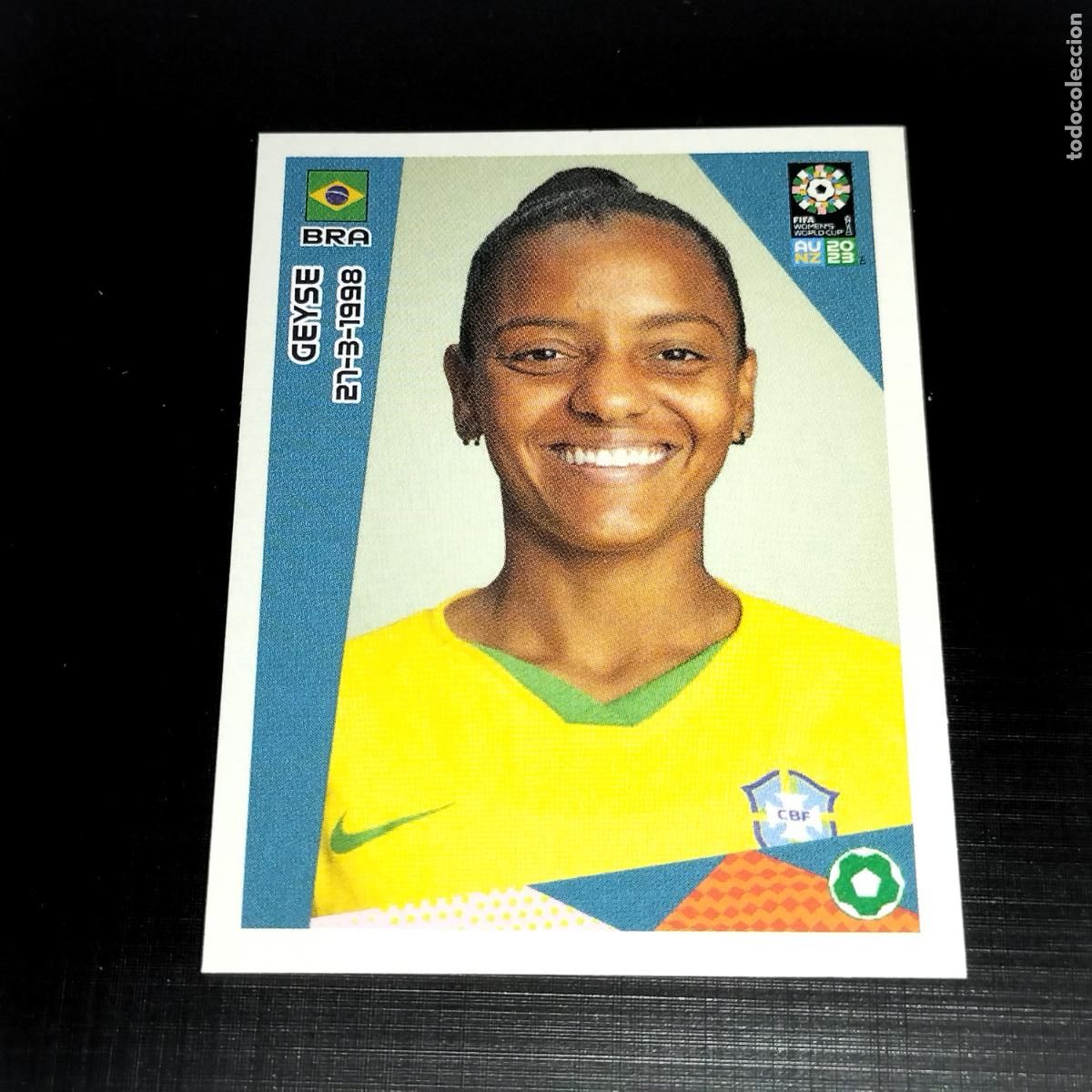 &Aacute;lbum de f&uacute;tbol completo: 423 GEYSE BRASIL CROMOS FIFA WOMEN'S WORLD CUP AU NZ PANINI MUNDIAL FEMENINO 23 2023