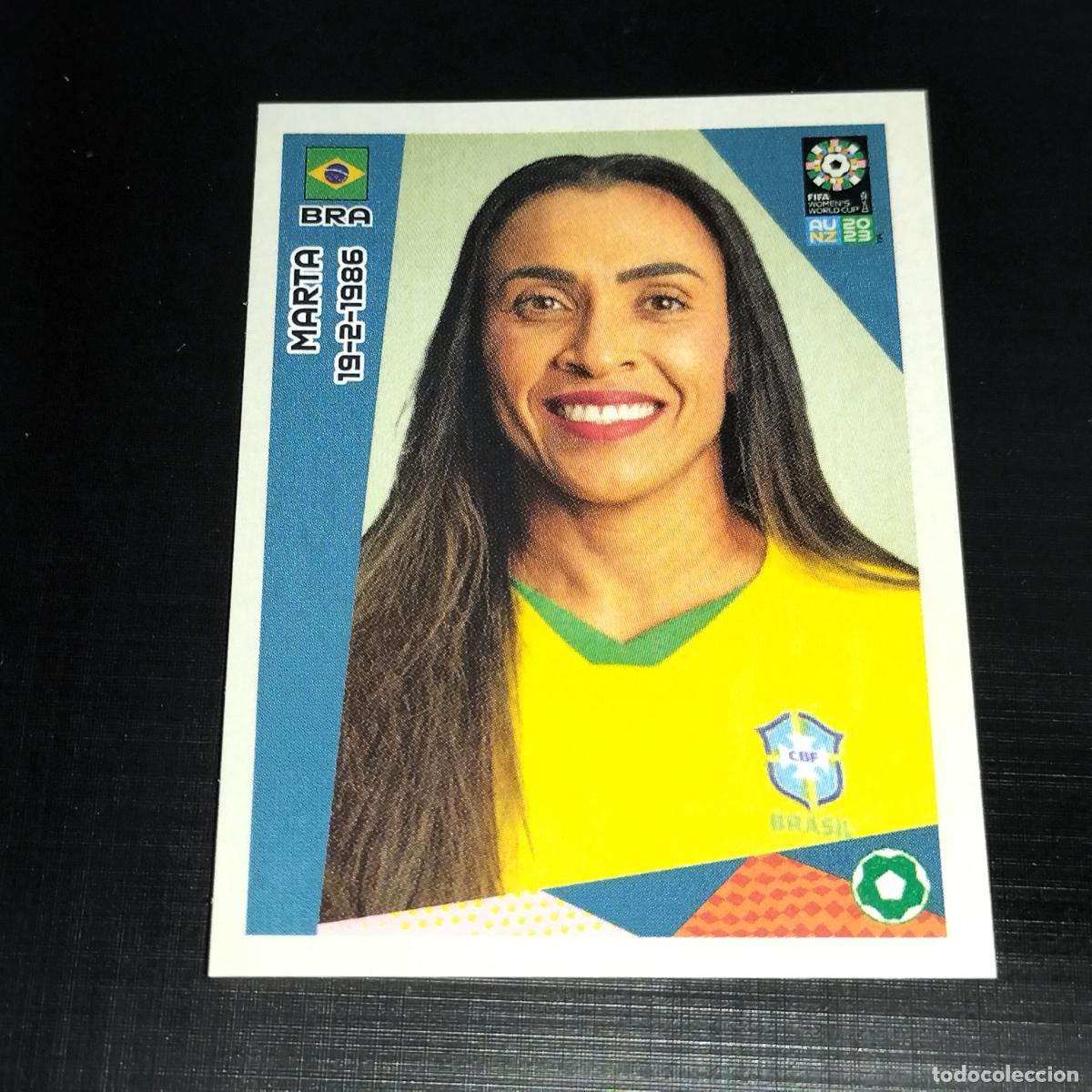 Complete Football Album: 427 MARTA BRASIL CROMOS FIFA WOMEN'S WORLD CUP AU NZ PANINI MUNDIAL FEMENINO 23 2023