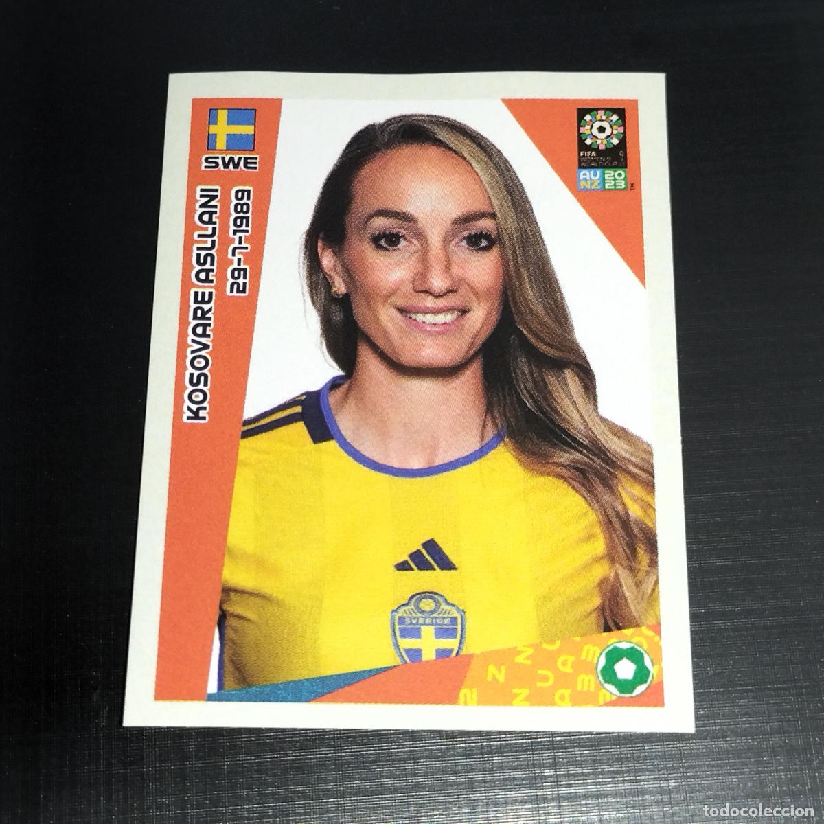 &Aacute;lbum de f&uacute;tbol completo: 457 KOSOVARE ASLLANI SUECIA CROMOS FIFA WOMEN'S WORLD CUP AU NZ PANINI MUNDIAL FEMENINO 23 2023