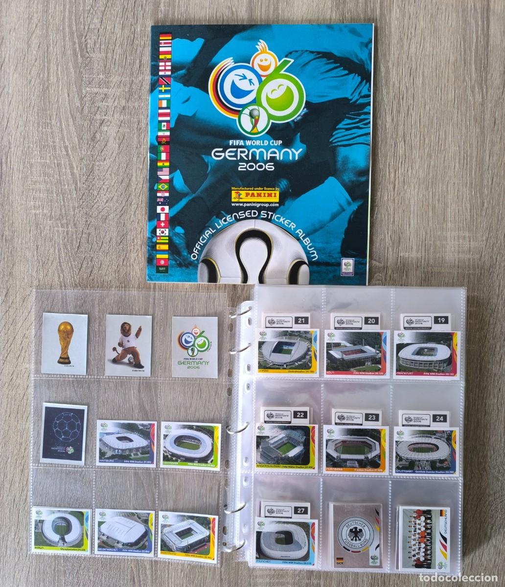 &Aacute;lbum de f&uacute;tbol completo: &Aacute;lbum plancha + Colecci&oacute;n completa Alemania 2006