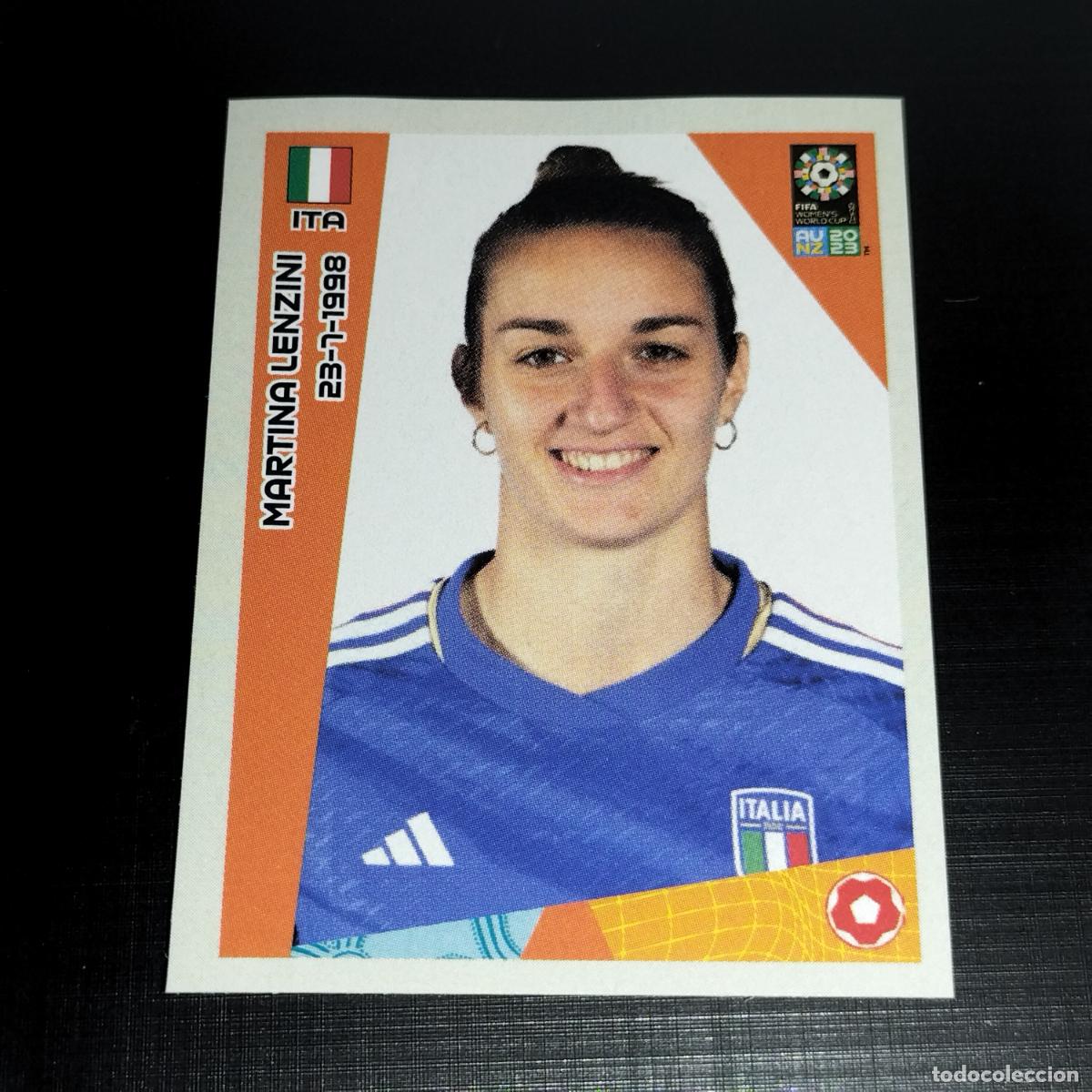 Album de football complet: 485 MARTINA LENZINI ITALIA CROMO FIFA WOMEN'S WORLD CUP AU NZ PANINI MUNDIAL FEMENINO 23 2023