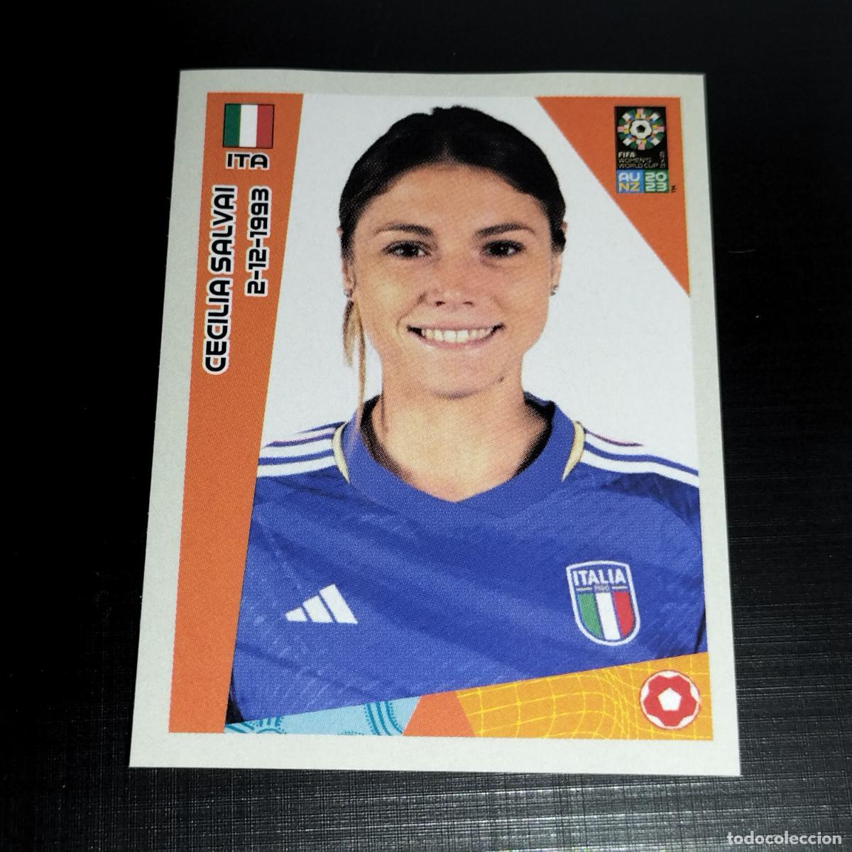 Album de football complet: 486 CECILIA SALVAI ITALIA CROMO FIFA WOMEN'S WORLD CUP AU NZ PANINI MUNDIAL FEMENINO 23 2023
