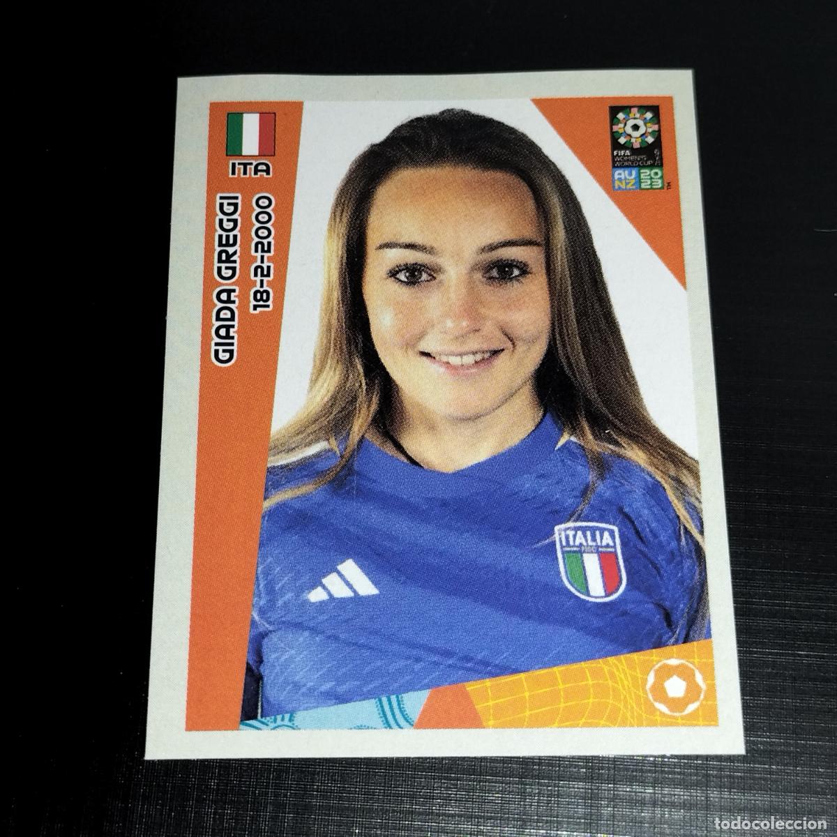 Complete Football Album: 487 GIADA GREGGI ITALIA CROMO FIFA WOMEN'S WORLD CUP AU NZ PANINI MUNDIAL FEMENINO 23 2023