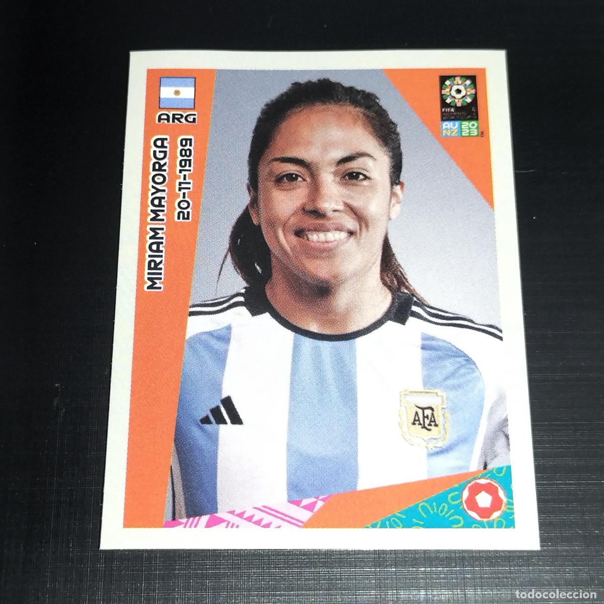 &Aacute;lbum de f&uacute;tbol completo: 499 MIRIAM MAYORGA ARGENTINA CROMO FIFA WOMEN'S WORLD CUP AU NZ PANINI MUNDIAL FEMENINO 23 2023