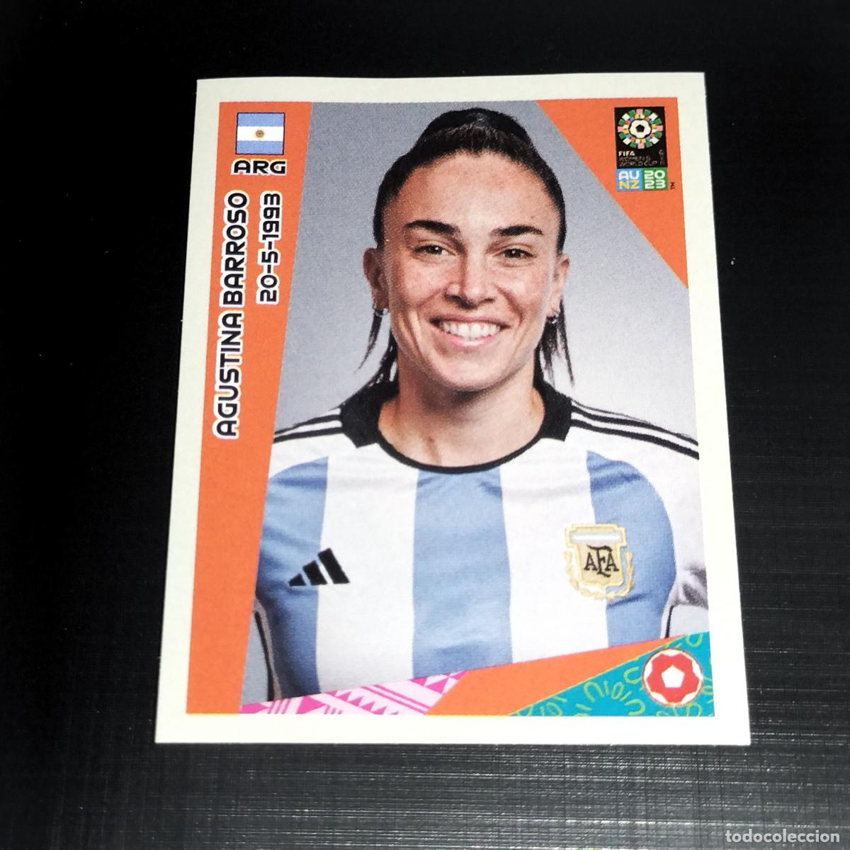 &Aacute;lbum de f&uacute;tbol completo: 500 AGUSTINA BARROSO ARGENTINA CROMO FIFA WOMEN'S WORLD CUP AU NZ PANINI MUNDIAL FEMENINO 23 2023