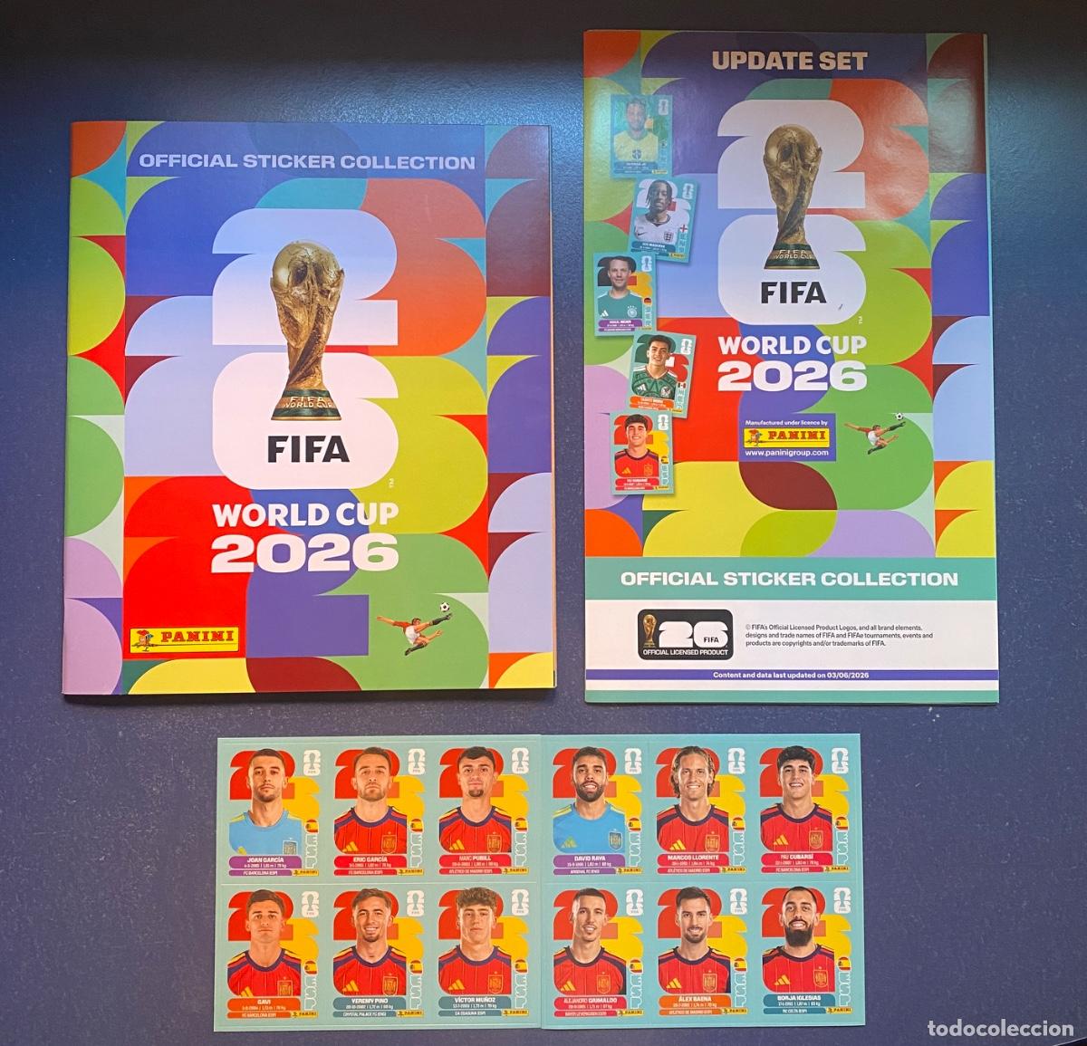 &Aacute;lbum de f&uacute;tbol completo: Colecci&oacute;n FIFA World Cup Mundial 2026