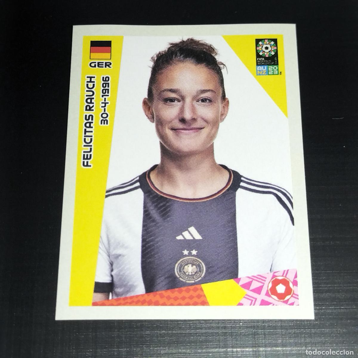 Caderneta de futebol completa: 518 FELICITAS RAUCH ALEMANIA CROMO FIFA WOMEN'S WORLD CUP AU NZ PANINI MUNDIAL FEMENINO 23 2023