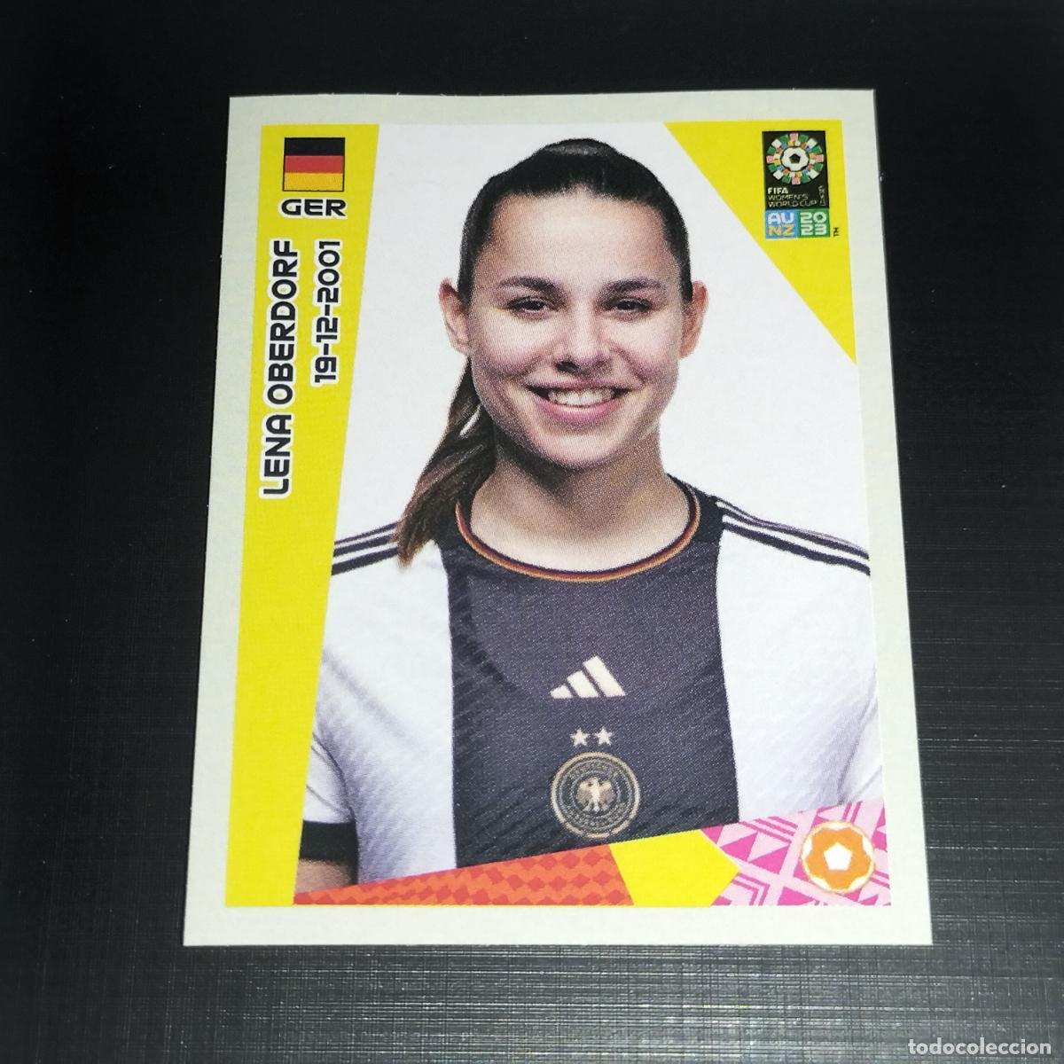 Caderneta de futebol completa: 519 LENA OBERDORF ALEMANIA CROMO FIFA WOMEN'S WORLD CUP AU NZ PANINI MUNDIAL FEMENINO 23 2023