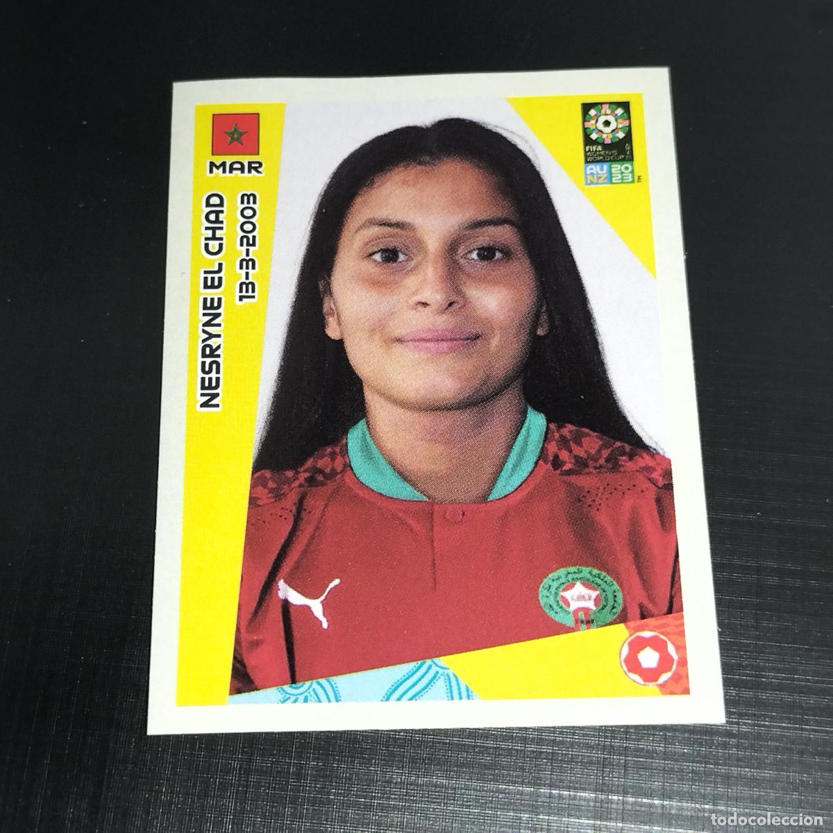 Complete Football Album: 533 NESRYNE EL CHAD MARRUECOS CROMO FIFA WOMEN'S WORLD CUP AU NZ PANINI MUNDIAL FEMENINO 23 2023