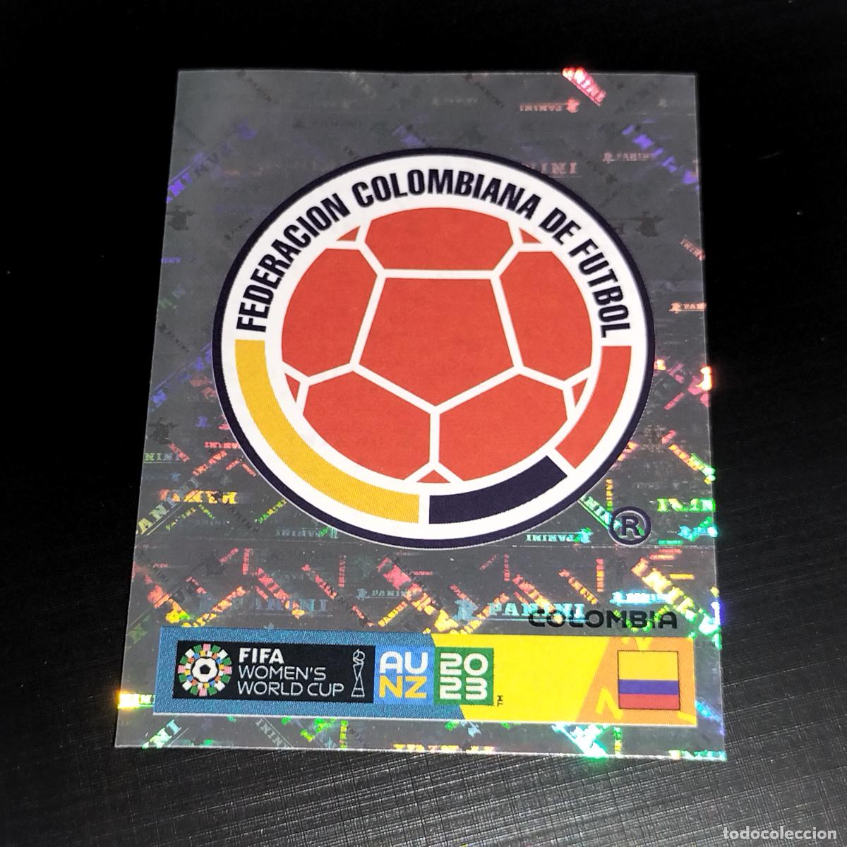 &Aacute;lbum de f&uacute;tbol completo: 547 ESCUDO LOGO COLOMBIA CROMO FIFA WOMEN'S WORLD CUP AU NZ PANINI MUNDIAL FEMENINO 23 2023