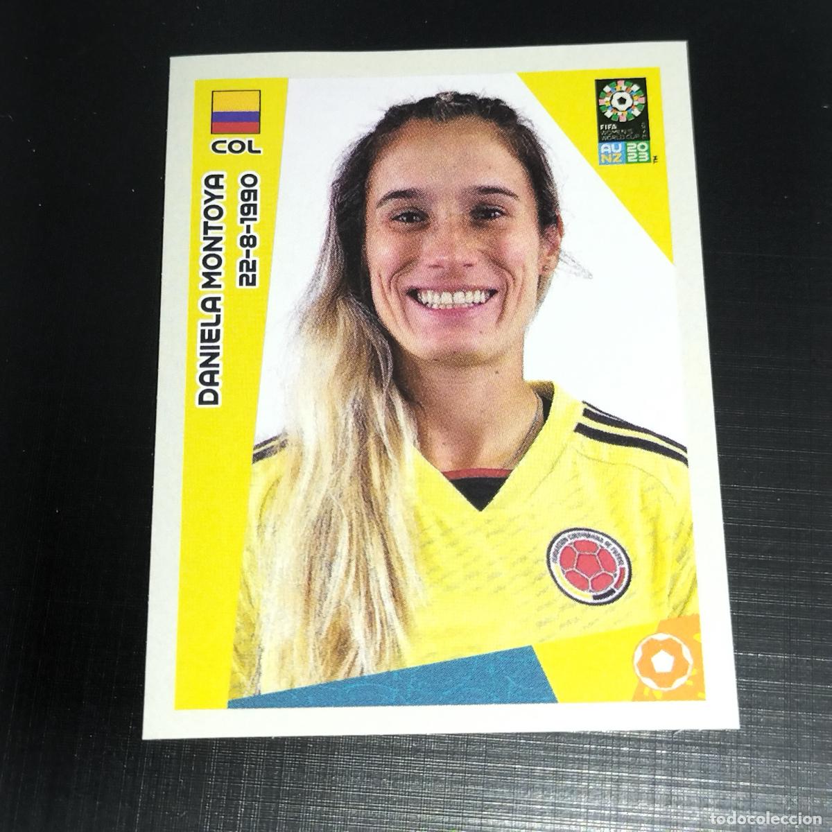 &Aacute;lbum de f&uacute;tbol completo: 557 DANIELA MONTOYA COLOMBIA CROMO FIFA WOMEN'S WORLD CUP AU NZ PANINI MUNDIAL FEMENINO 23 2023