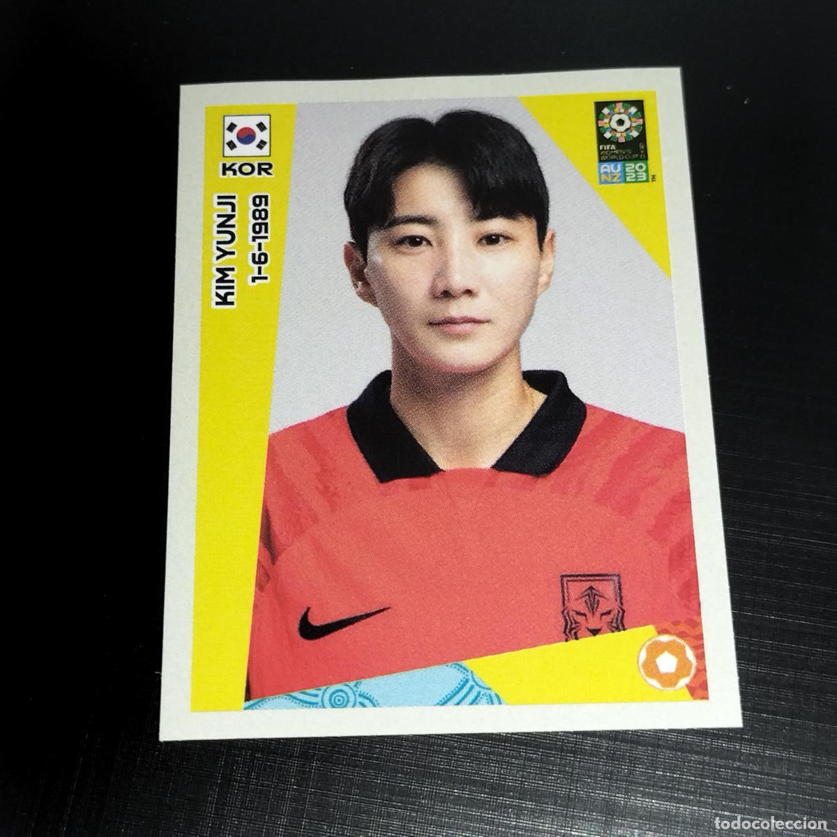 &Aacute;lbum de f&uacute;tbol completo: 572 KIM YUNJI KOREA COREA CROMO FIFA WOMEN'S WORLD CUP AU NZ PANINI MUNDIAL FEMENINO 23 2023