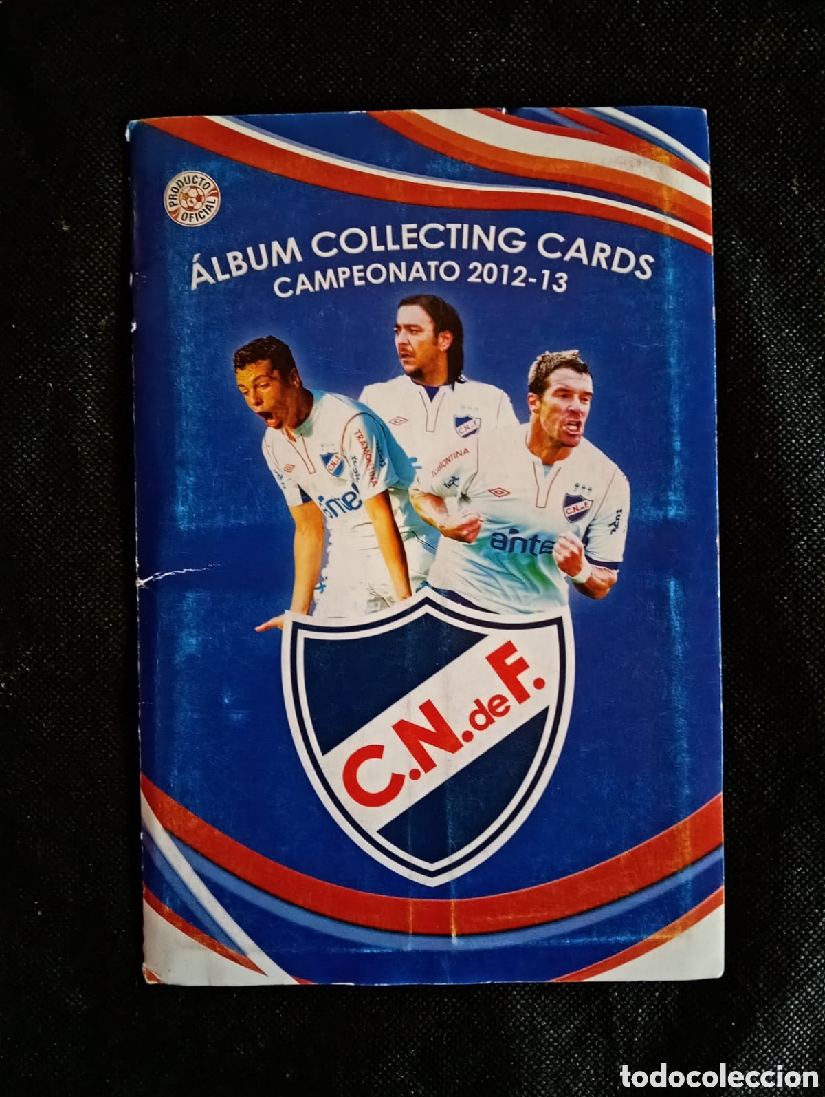 &Aacute;lbum de f&uacute;tbol completo: &Aacute;lbum completo COLLECTING CARDS Campeonato Uruguayo 2012-2013 Club Nacional de Football!!! ALIGRAF