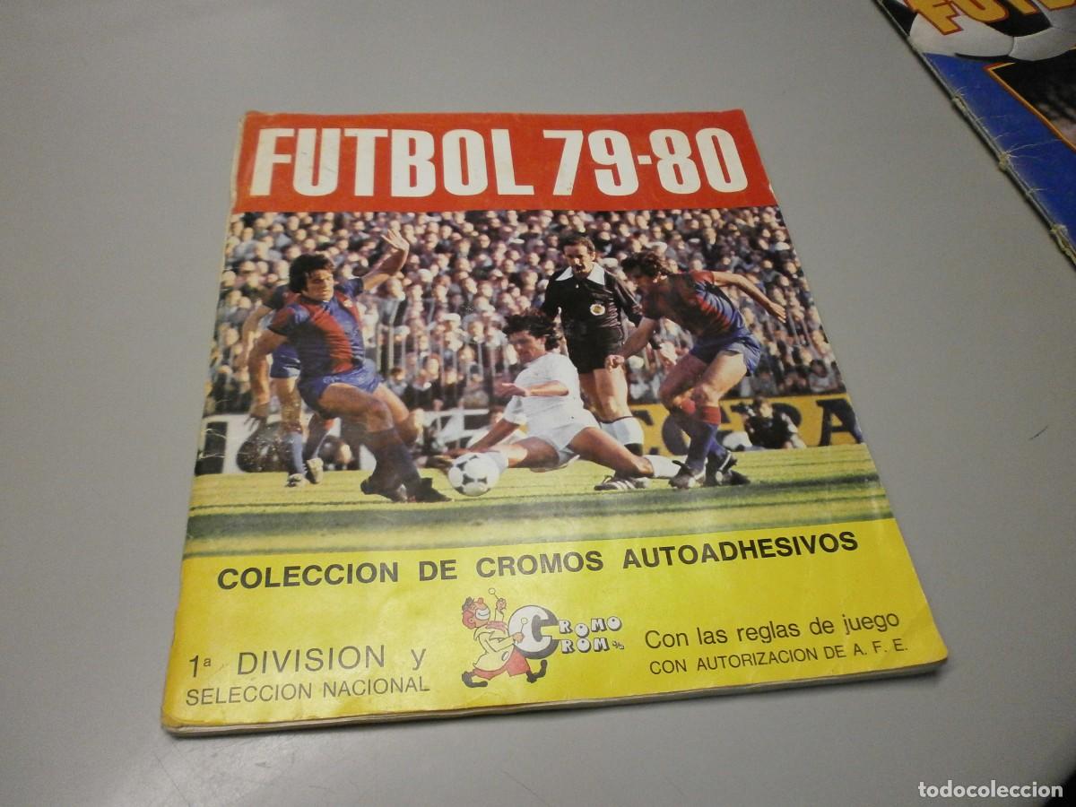 &Aacute;lbum di calcio completo: album futbol 79 80 editorial crom solo a falta de 1 cromo