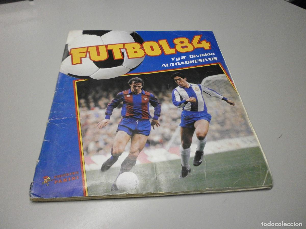 Vollst&auml;ndige Fu&szlig;ballsammelalben: album completo futbol 84 panini con maradona