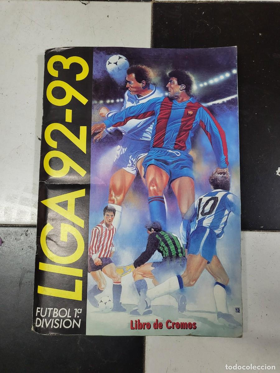 &Aacute;lbum de f&uacute;tbol completo: Album liga 92 93 1&deg; divisi&oacute;n Este