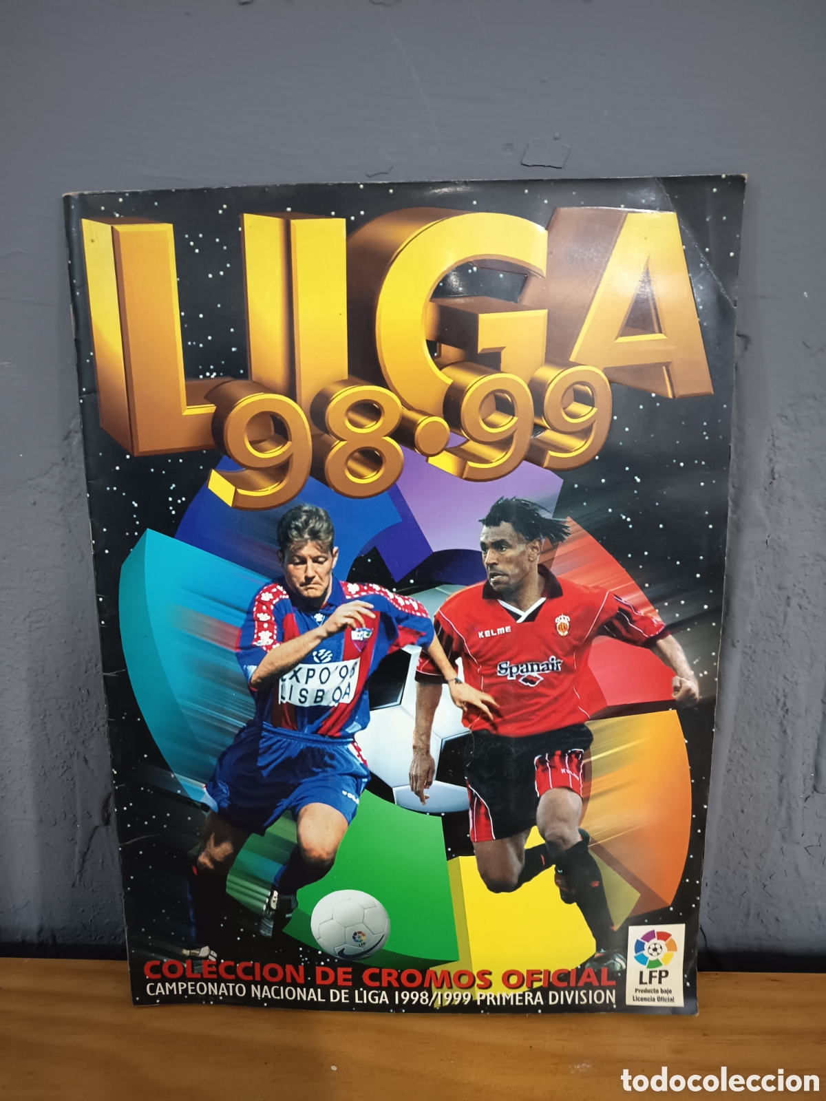 &Aacute;lbum de f&uacute;tbol completo: ALBUM DE F&Uacute;TBOL , LIGA 98.99 COMPLETO