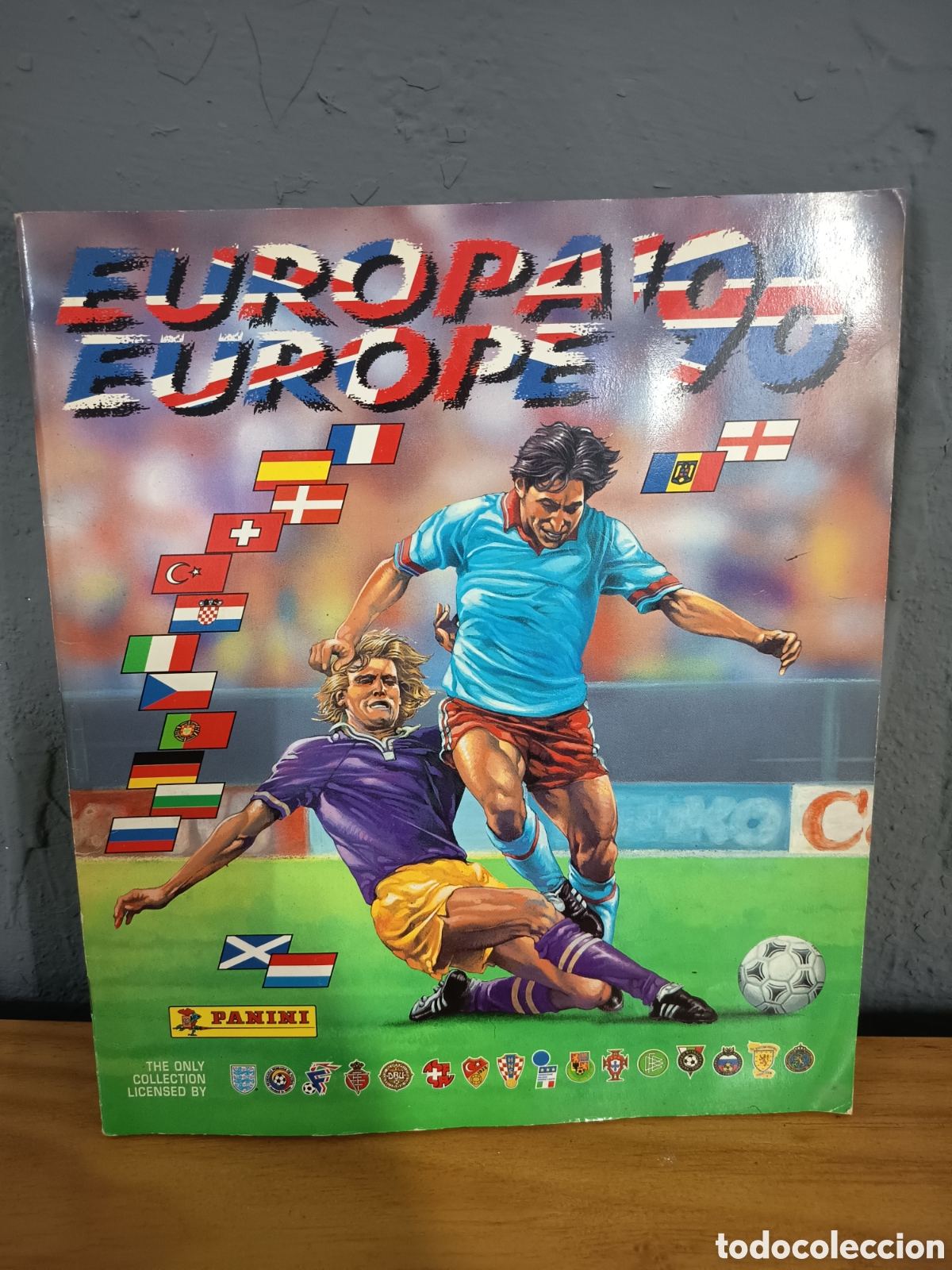 &Aacute;lbum de f&uacute;tbol completo: ALBUM DE FUTBOL ,EUROPA 96 COMPLETO