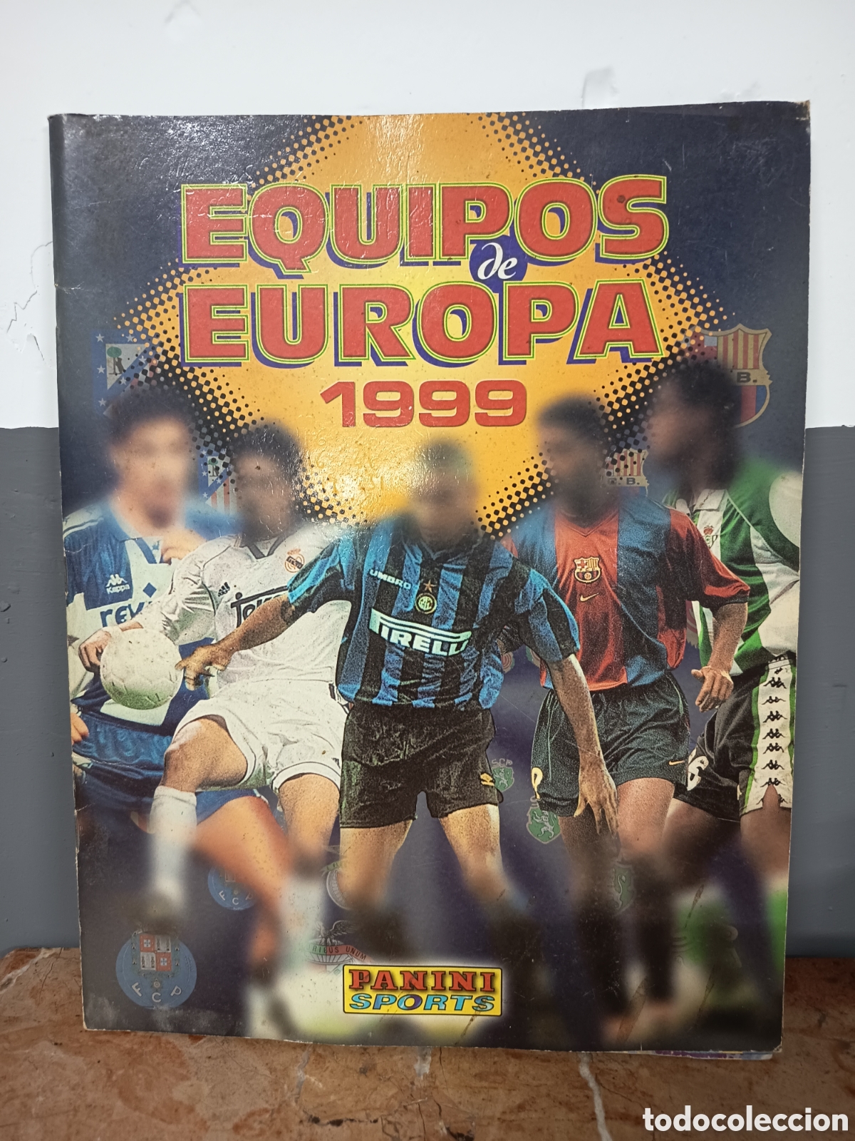 &Aacute;lbum de f&uacute;tbol completo: EQUIPOS DE EUROPA 1999 COMPLETO