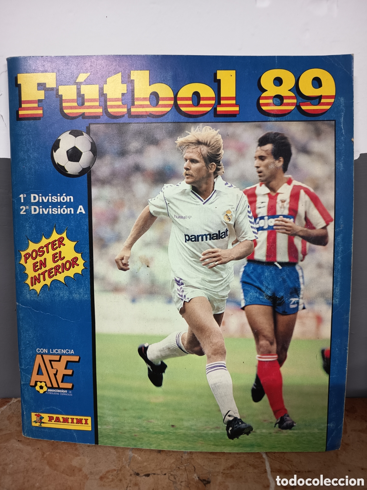 Caderneta de futebol completa: FUTBOL 89 ANTIGUO ALBUM DE F&Uacute;TBOL COMPLETO