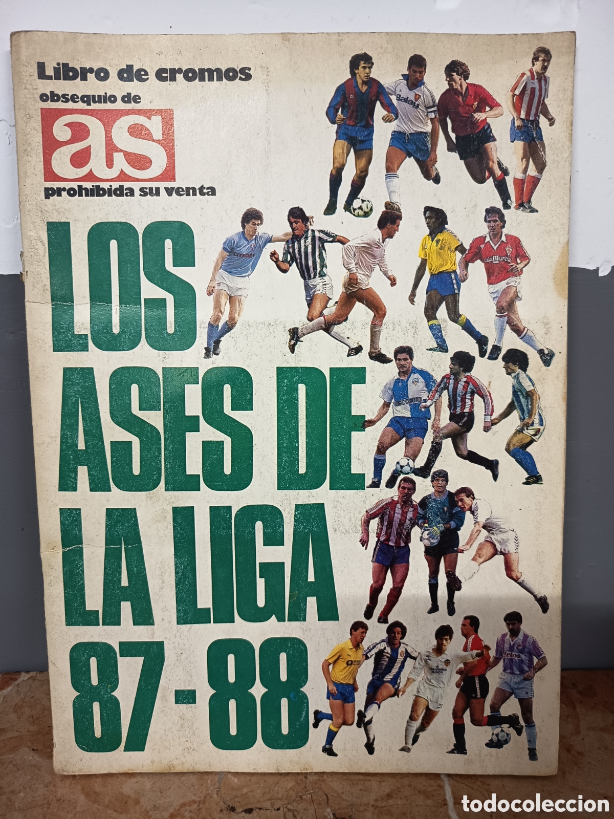 Complete Football Album: LOS ASES DE LA LIGA 87- 88 COMPLETO ANTIGUO &Aacute;LBUM