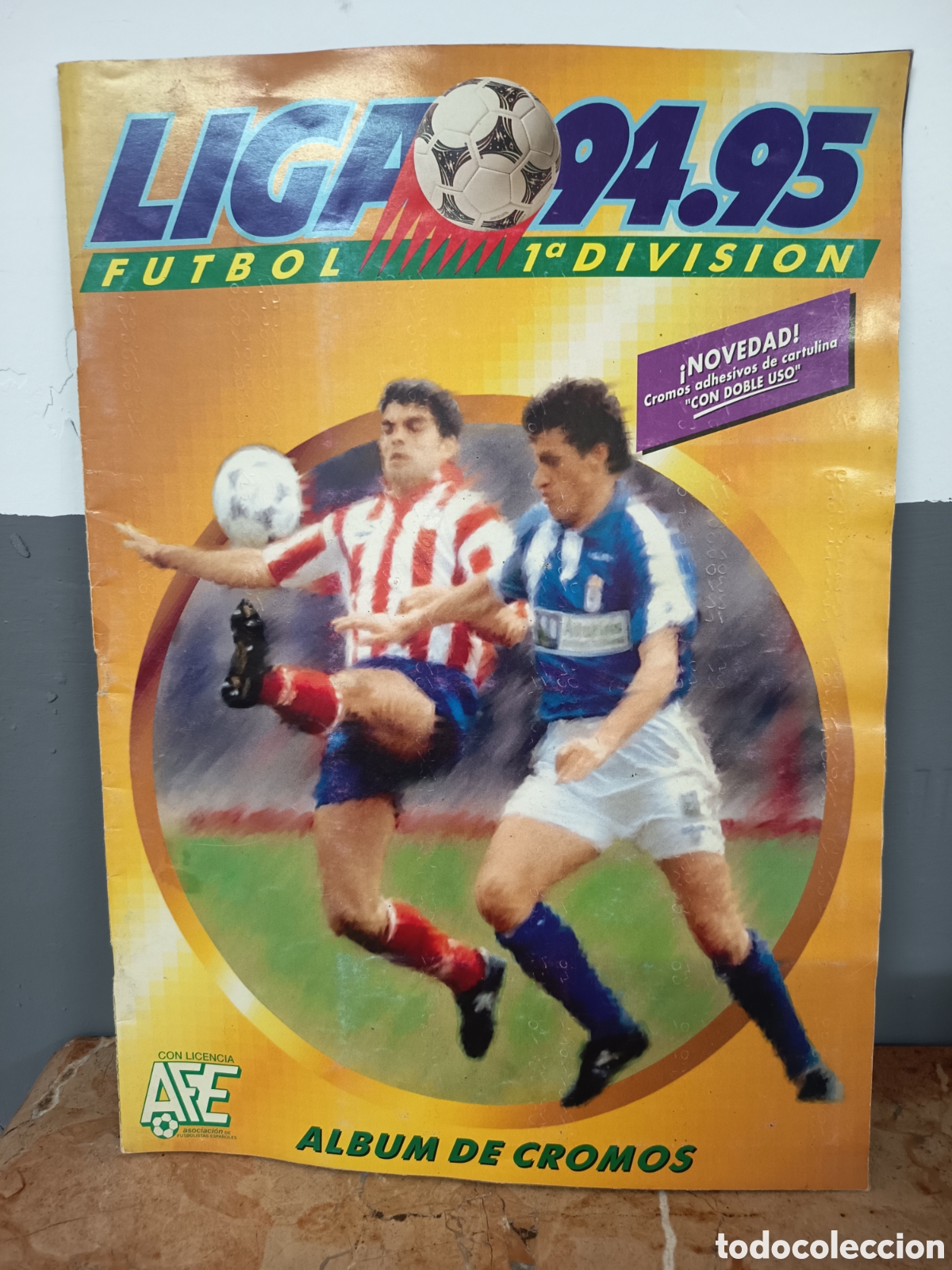 &Aacute;lbum de f&uacute;tbol completo: LIGA 94,95 COMPLETO ANTIGUO &Aacute;LBUM DE FUTBOL