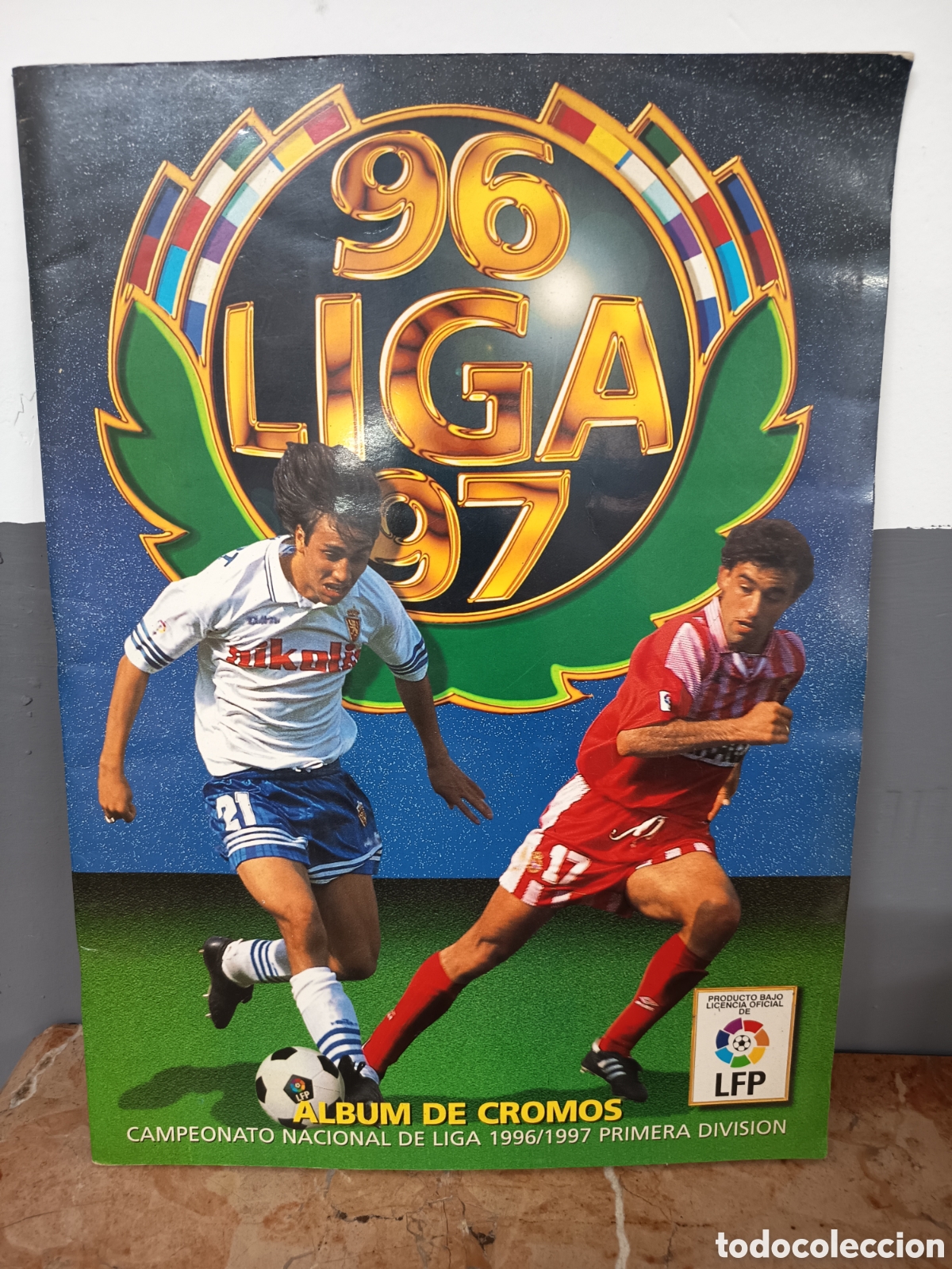 &Aacute;lbum de f&uacute;tbol completo: LIGA 96,97 COMPLETO ANTIGUO &Aacute;LBUM DE FUTBOL