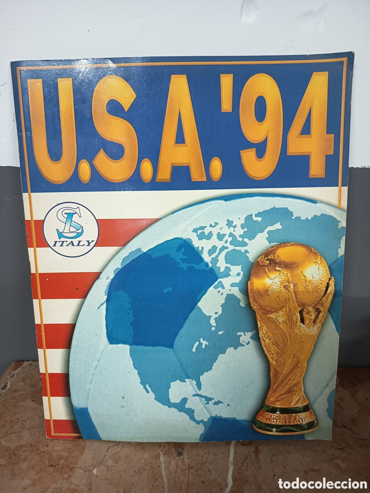 &Aacute;lbum de f&uacute;tbol completo: U.S.A. 94 COMPLETO ANTIGUO &Aacute;LBUM DE FUTBOL