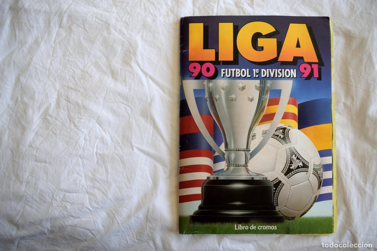 Complete Football Album: ALBUM CROMOS FUTBOL LIGA 1990 1991 90 91 - ED. ESTE - COMPLETO EN MUY BUEN ESTADO - 356 CROMOS