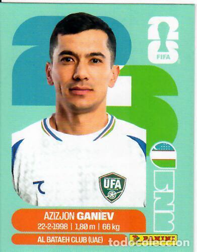 &Aacute;lbum de f&uacute;tbol completo: CROMO PANINI MUNDIAL WORLD CUP 2026 - UPDATE SET ACTUALIZACI&Oacute;N - GANIEV - UZBEKISTAN
