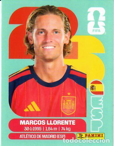 &Aacute;lbum de f&uacute;tbol completo: CROMO PANINI MUNDIAL WORLD CUP 2026 - UPDATE SET ACTUALIZACI&Oacute;N - MARCOS LLORENTE - ESPA&Ntilde;A