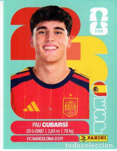 &Aacute;lbum de f&uacute;tbol completo: CROMO PANINI MUNDIAL WORLD CUP 2026 - UPDATE SET ACTUALIZACI&Oacute;N - CUBARS&Iacute; - ESPA&Ntilde;A