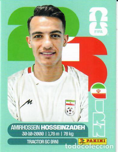 &Aacute;lbum de f&uacute;tbol completo: CROMO PANINI MUNDIAL WORLD CUP 2026 - UPDATE SET ACTUALIZACI&Oacute;N - HOSSEINZADEH - IR&Aacute;N