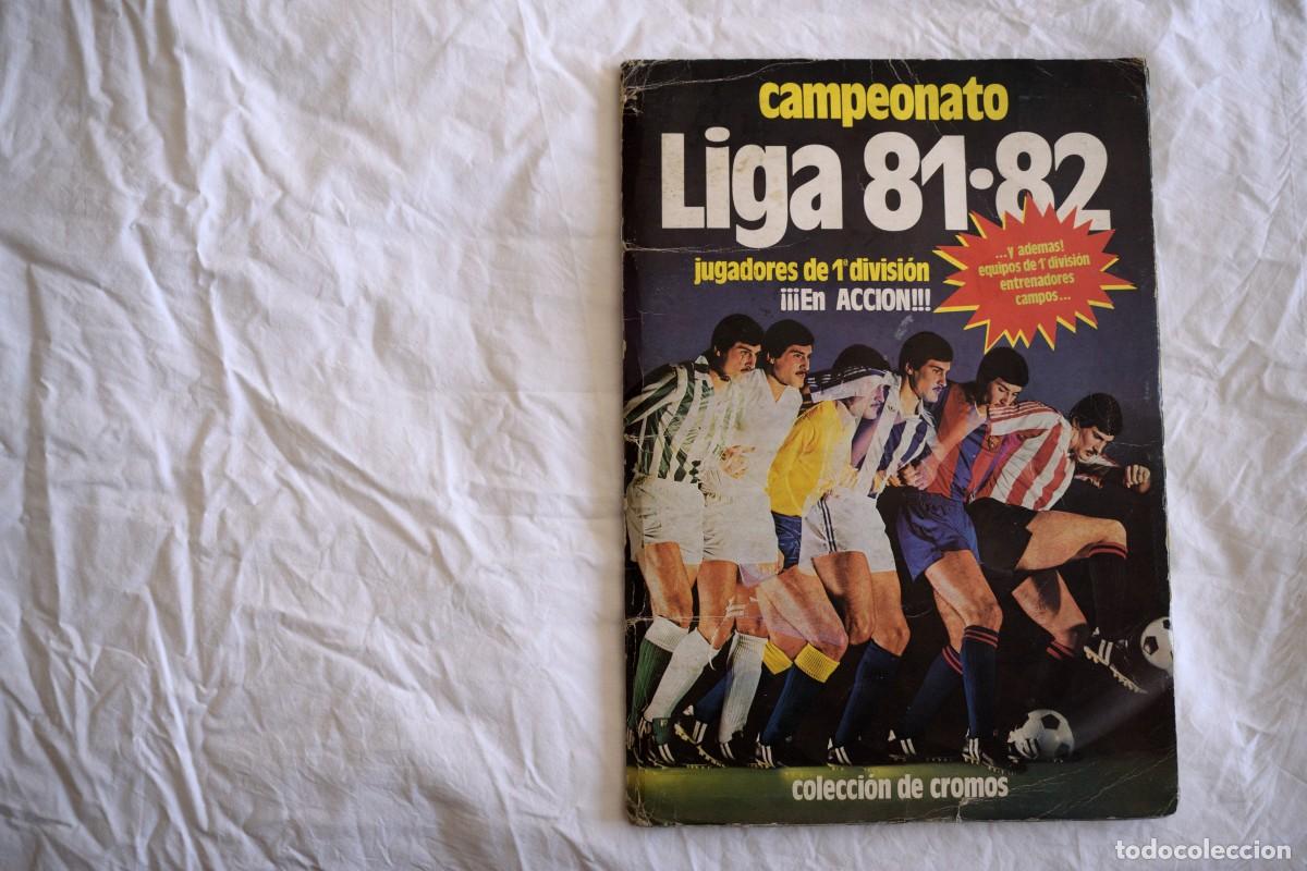 Complete Football Album: ALBUM CROMOS FUTBOL LIGA 1981 1982 81 82 - ED. ESTE - CON 353 - &iquest;posible aut&oacute;grafo de Julio Alberto?
